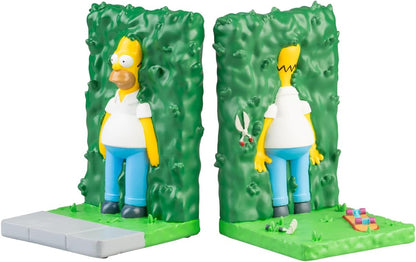The Simpsons Homer in Bush Bookends