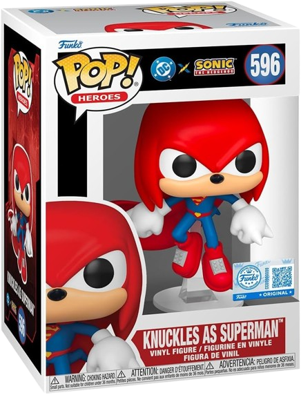 POP! Heroes: JLA x Sonic - Knuckles as Superman