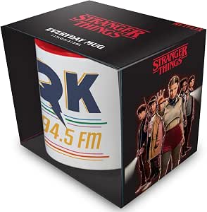 Stranger Things: WSQK Red Inner Mug