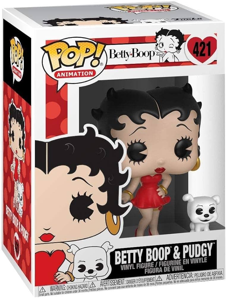 Pop! & Buddy: Betty Boop ' Betty w/ Pudgy