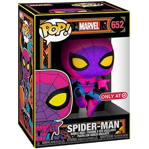 POP! Marvel: Spider-Man 652 Spec Edt Blacklight