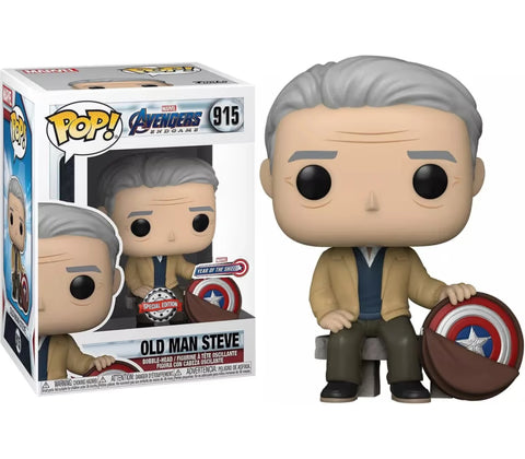 POP: Marvel Avengers Endgame: Old Man Steve 915