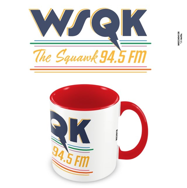 Stranger Things: WSQK Red Inner Mug