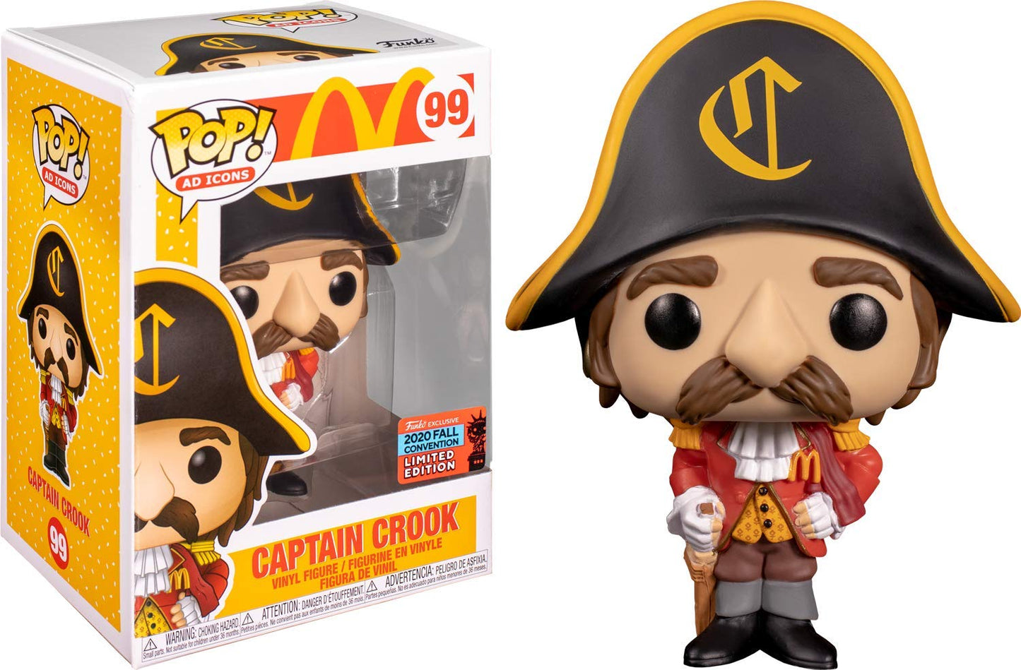 POP! Ad Icons: McDonalds: Captain Crook 2020 Ltd