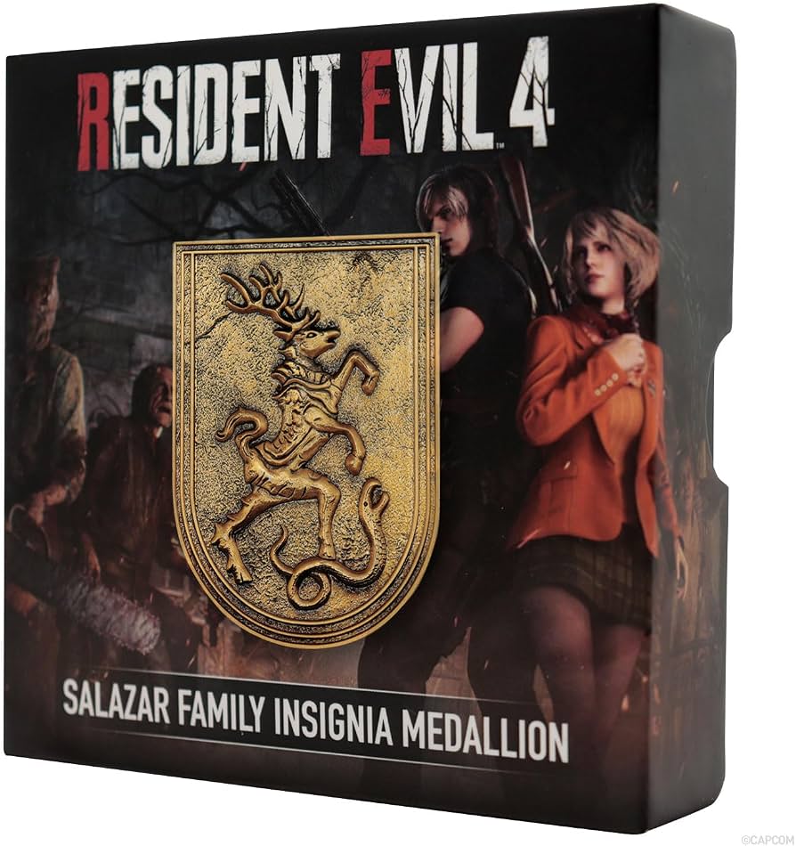 Resident Evil 4 Salazar Family Insignia Medallion