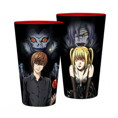Death Note Light & Misa 400ml Glass