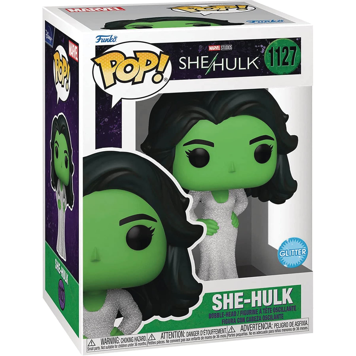 POP Vinyl: She-Hulk - She-Hulk Glitter Dress