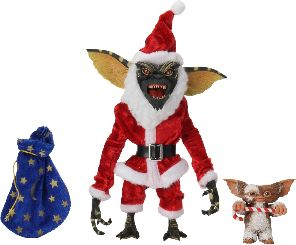 7" Gremlins Santa Stripe & Gizmo Figure