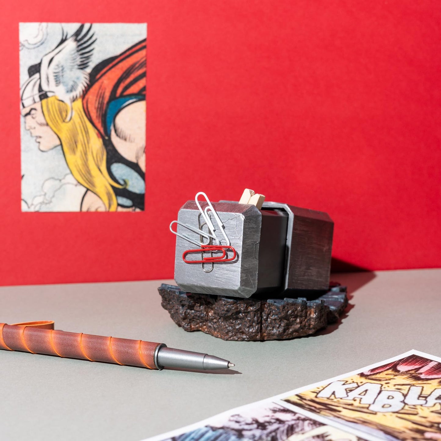 Marvel Thor Hammer Pen and Holder