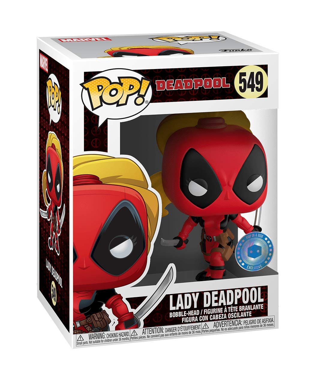 POP: Deadpool: Lady Deadpool 549 (PIAB Exc)