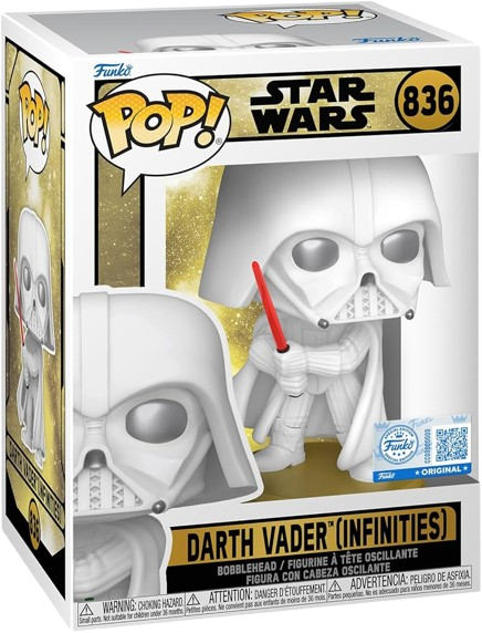 POP! Star Wars: Star Wars Legends - Darth Vader (White)