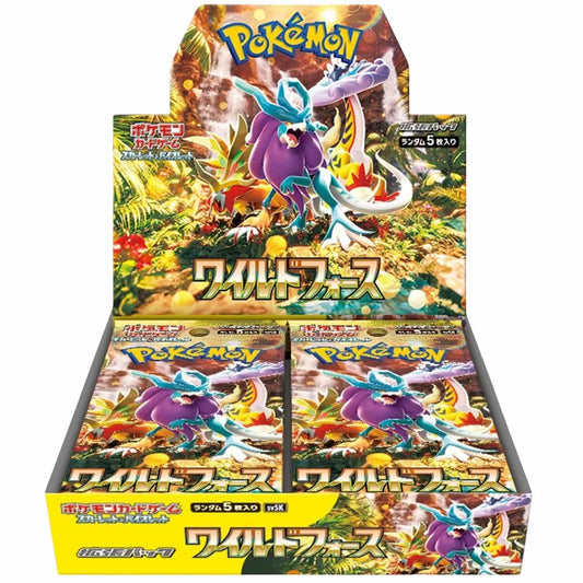 Pokemon TCG: Wild Force Japanese Booster Box