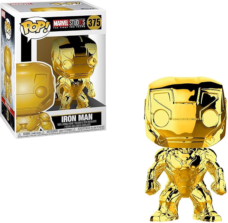 POP: Marvel Studios 10: Iron-Man 375 (Chrome)
