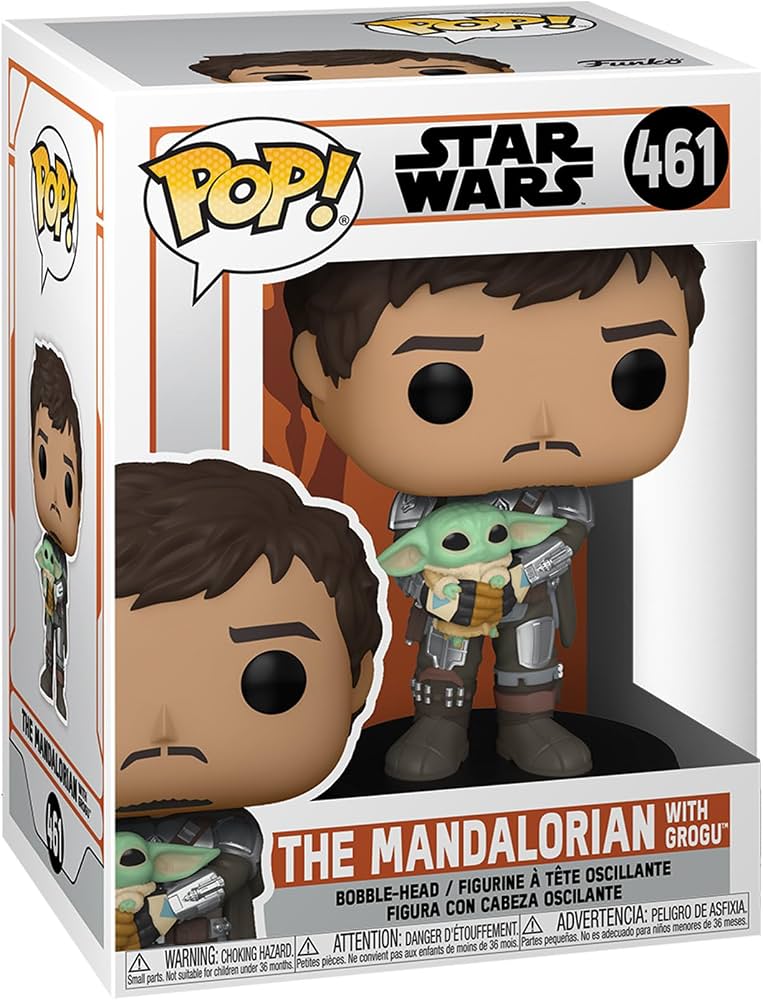 POP Star Wars: Mandalorian - Mando Holding Child