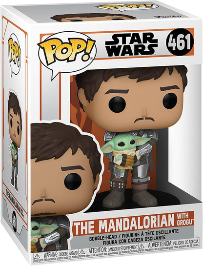POP Star Wars: Mandalorian - Mando Holding Child