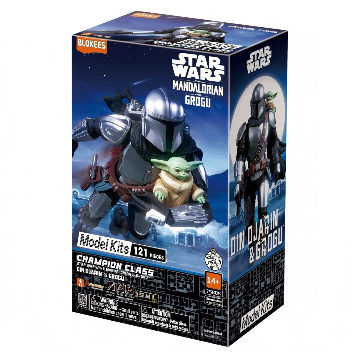 Blokees Star Wars CC05 Din Djarin & Grogu