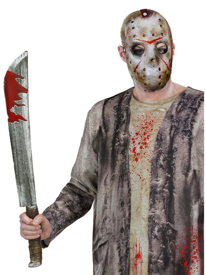 Friday The 13th Jason Voorhees Machete & Mask Kit