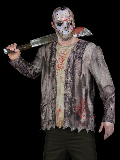 Friday The 13th Jason Voorhees Machete & Mask Kit