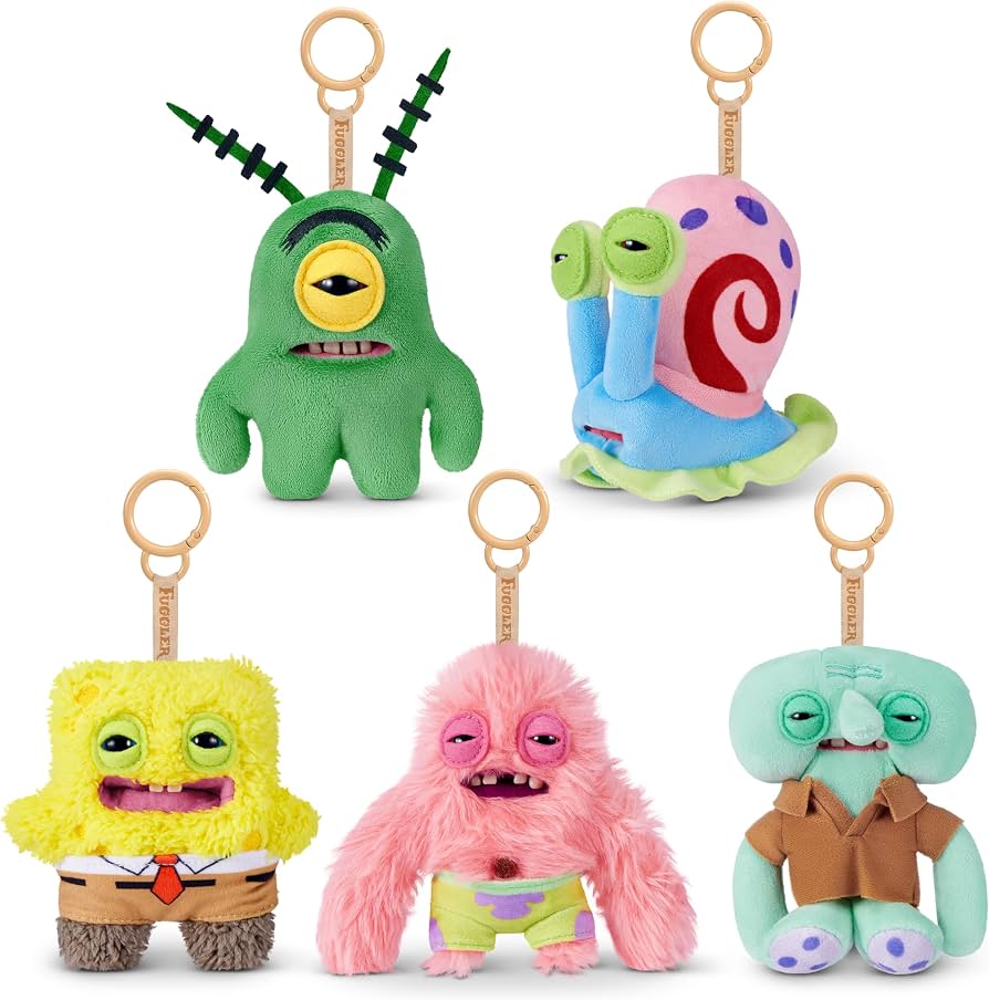 Fuggler SpongeBob 5" Licensed Keyring