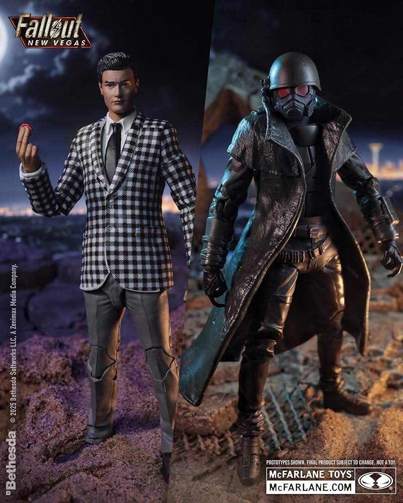 Fallout: New Vegas Statue Riot Ranger + Benny