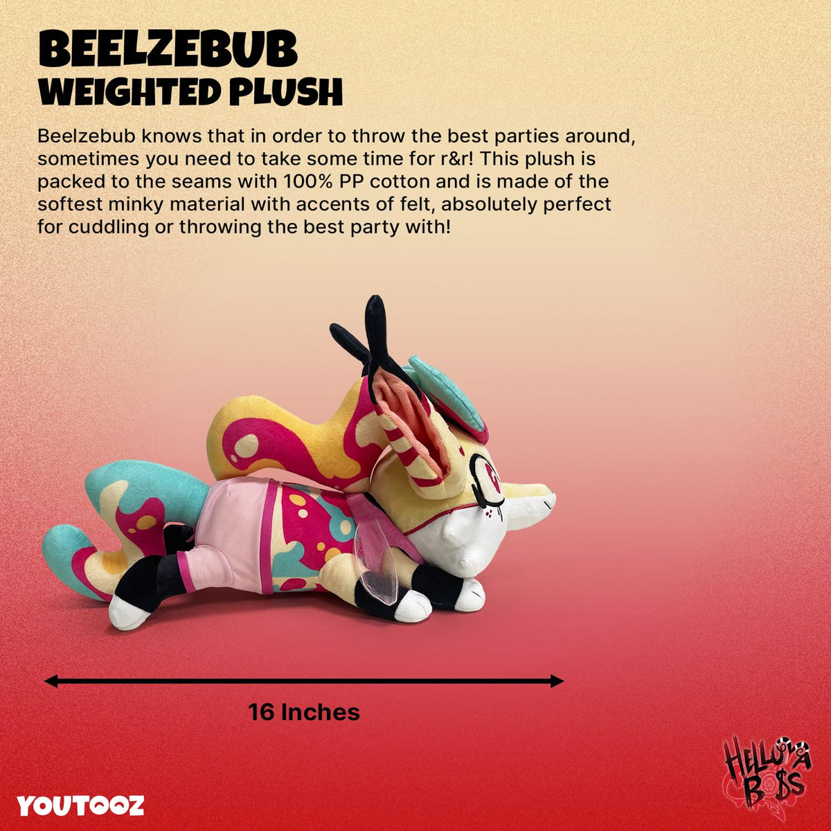 Youtooz - Helluva Boss: Beelzebub Weighted Plush