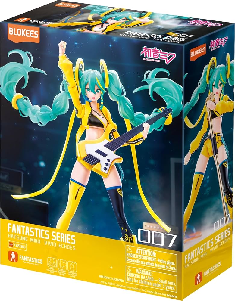 Blokees Figures- Hatsune Miku Vivid Echoes