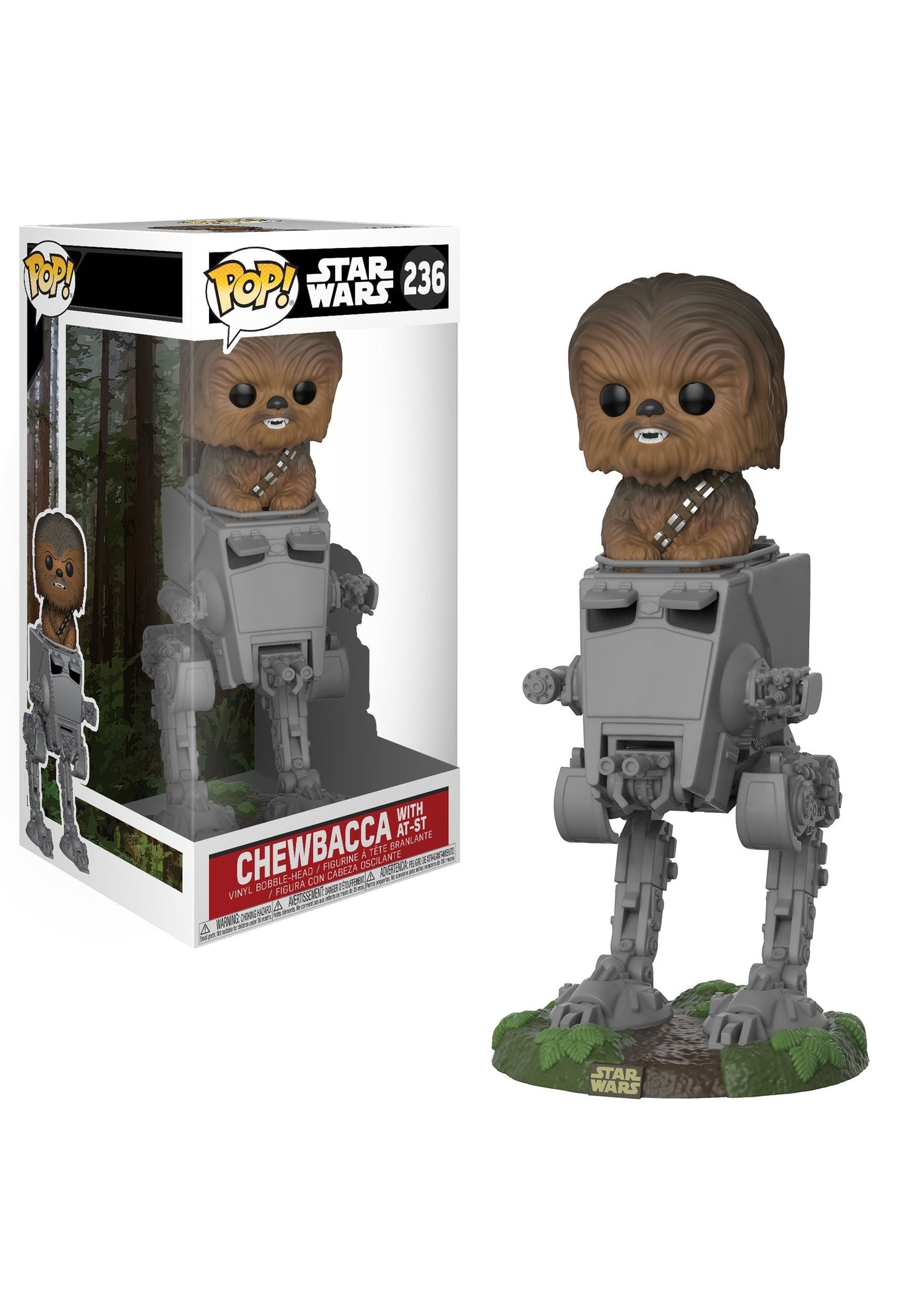 POP: Deluxe: Star Wars: Chewbacca with AT-ST 236