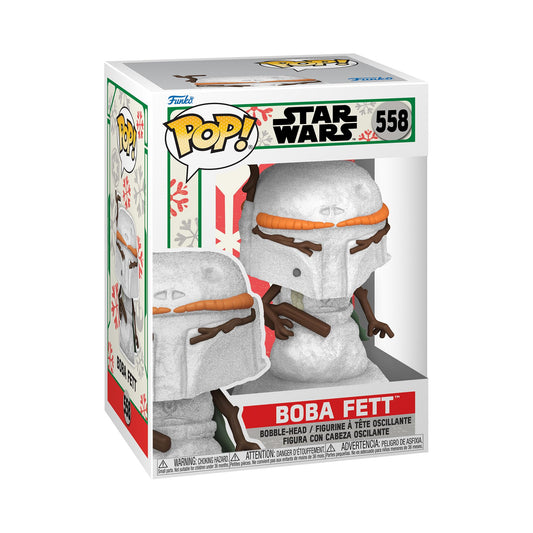 POP Star Wars: Holiday - Boba Fett 558 Snowman