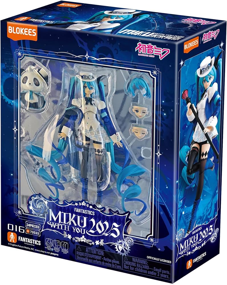 Hatsune Miku "Miku With You" Blokees Fantastics Model Kit