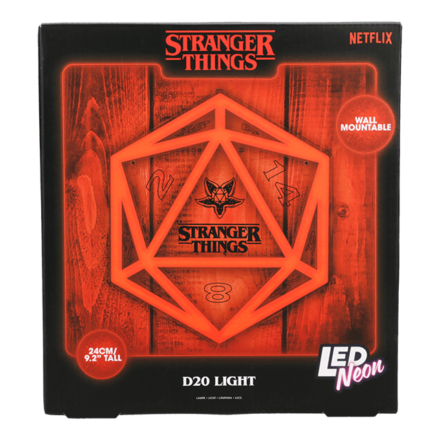 Stranger Things 5 Wall Mountable LED Neon Light