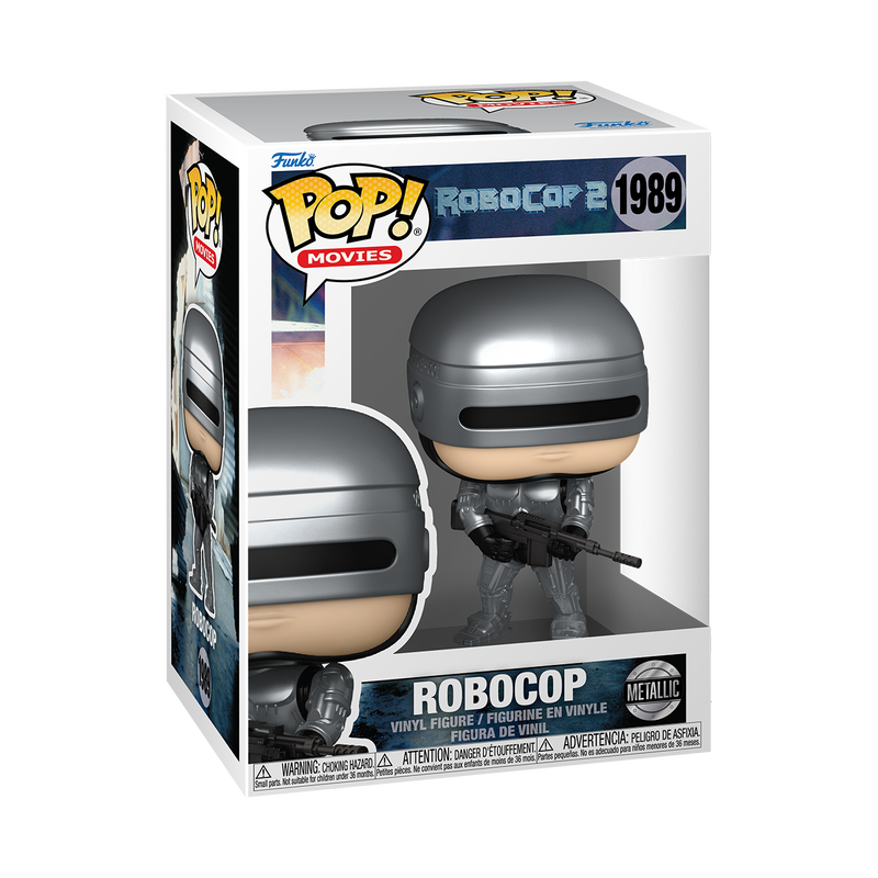 POP Movies: Robocop S2 - Robocop (Metallic)