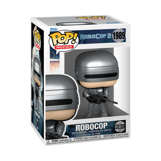 POP Movies: Robocop S2 - Robocop (Metallic)