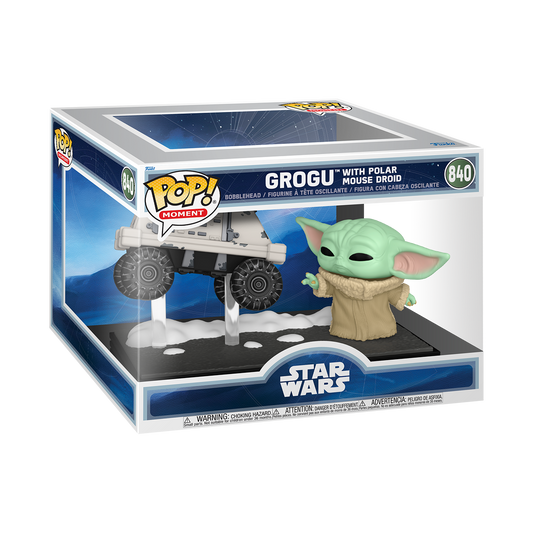POP Moments: M&G S2- Grogu w/Polar Mouse Droid
