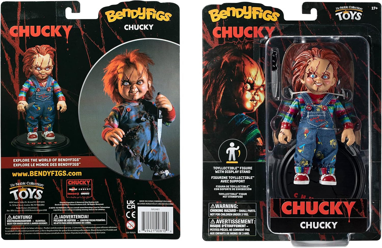Chucky (Bride of Chucky) Bendable Action Figure