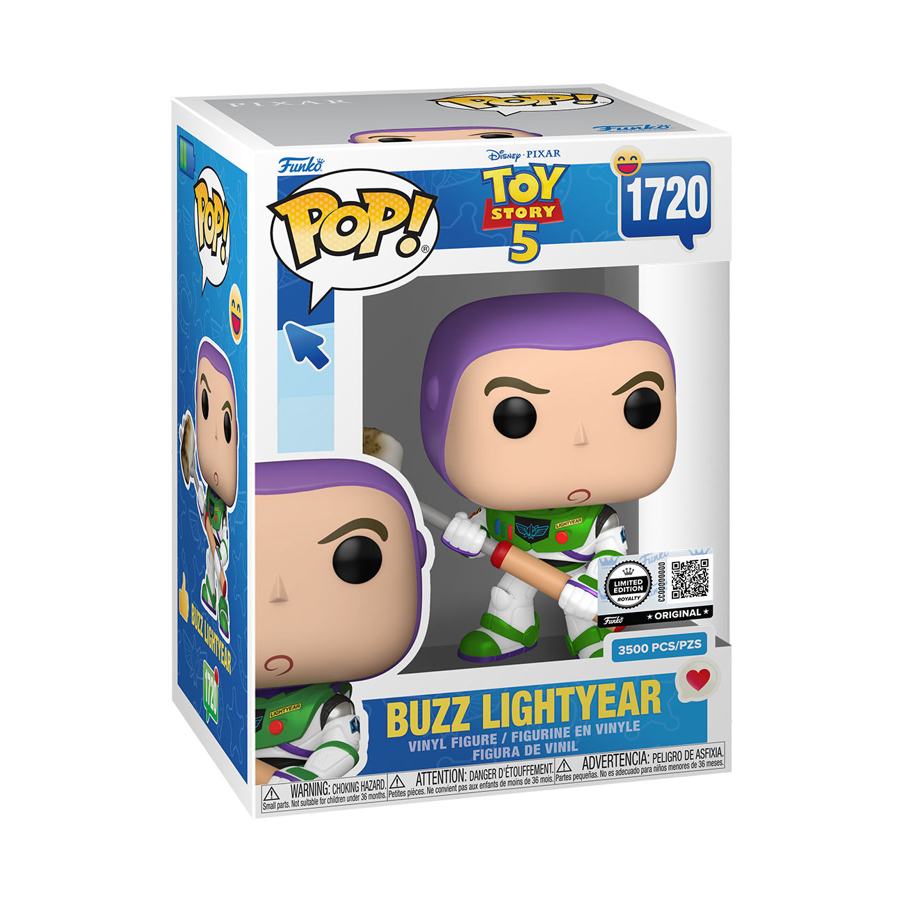 POP! Royalty Limited Edition: Toy Story 5 - Buzz Lightyear