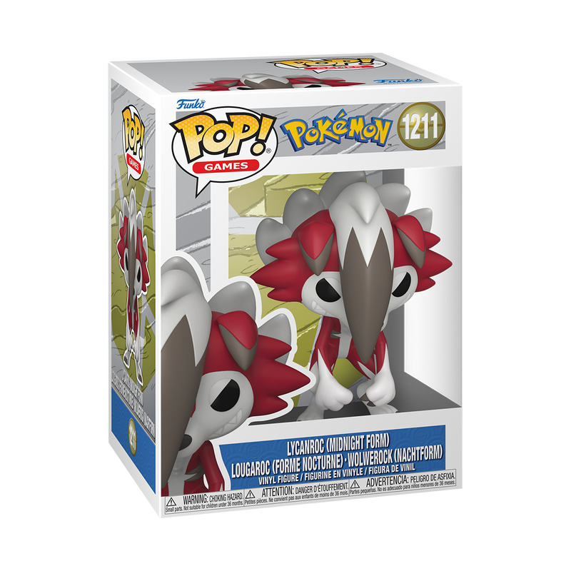 POP Games: Pokemon - Lycanroc (Midnight)