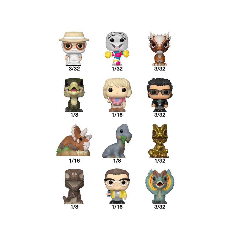 Bitty POP Singles  - Jurassic Park