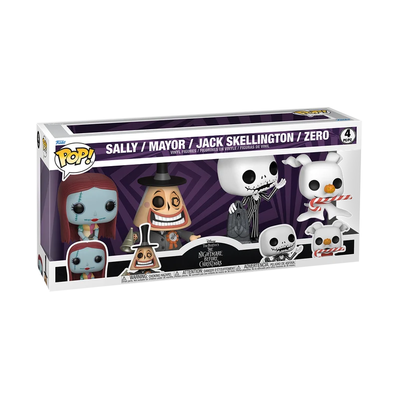 POP Disney: The Nightmare Before Christmas 4PK