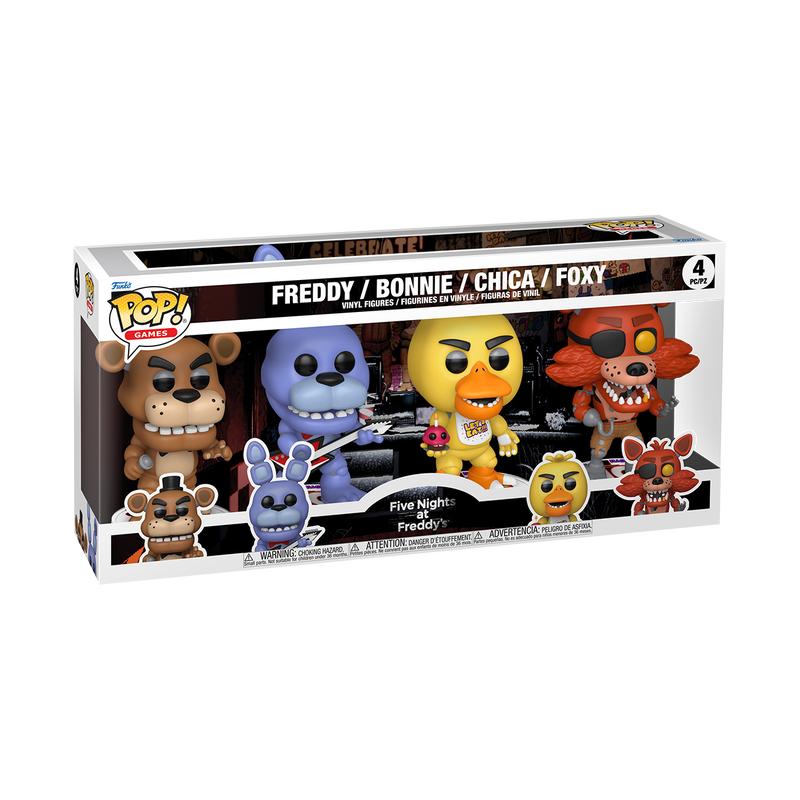 POP! Games: Five Nights At Freddy's 4PK
