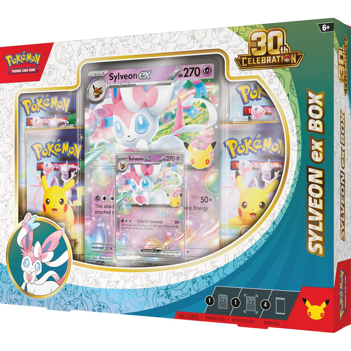 Pokémon TCG: ex Box - Sylveon - 30th Celebration