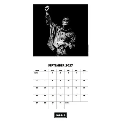 Oasis 2027 Official Square Wall Calendar