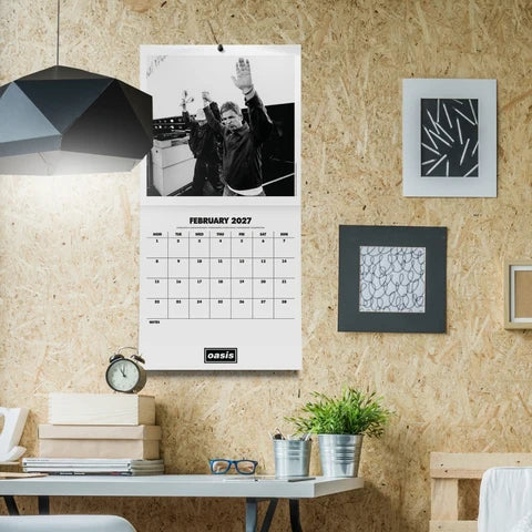 Oasis 2027 Official Square Wall Calendar