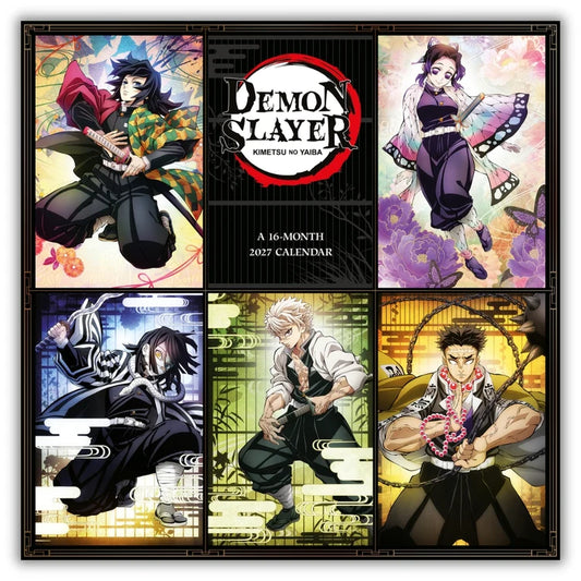 Demon Slayer Official 2027 Square Wall Calendar