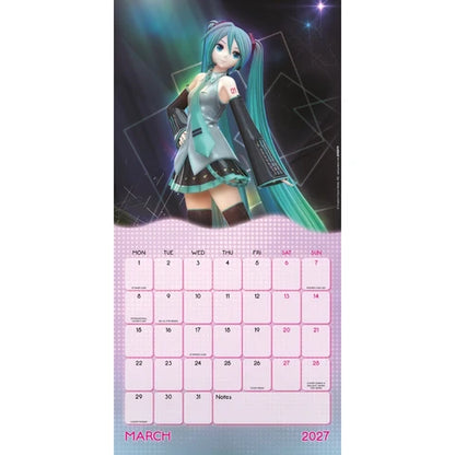 Hatsune Miku 2027 Square Wall Calendar