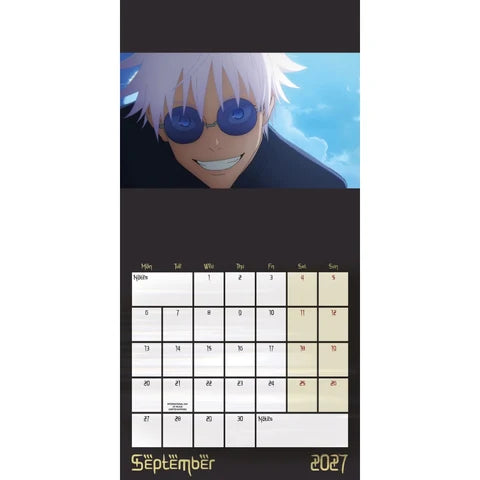 Jujutsu Kaisen 2027 Official Square Wall Calendar