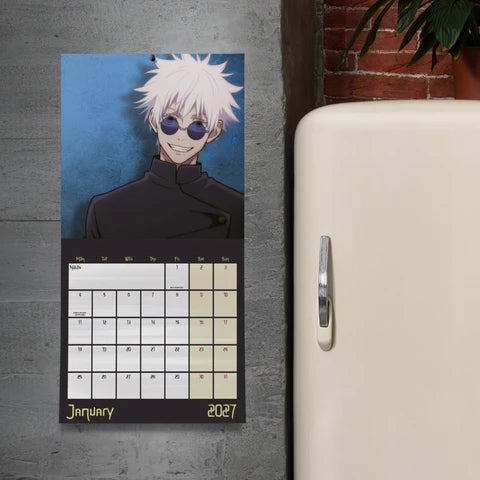 Jujutsu Kaisen 2027 Official Square Wall Calendar