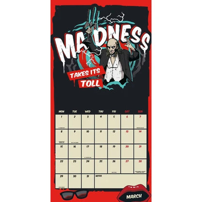 Rocky Horror Show Official 2027 Square Calendar