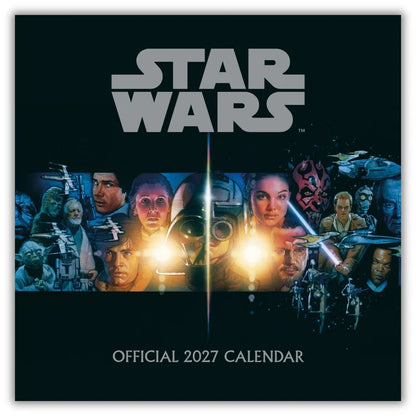 Star Wars Official 2027 Square Wall Calendar