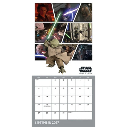 Star Wars Official 2027 Square Wall Calendar