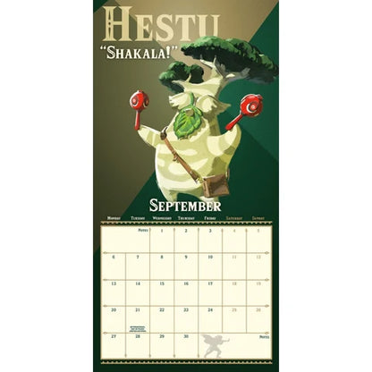 The Legend of Zelda 2027 Official Square Wall Calendar